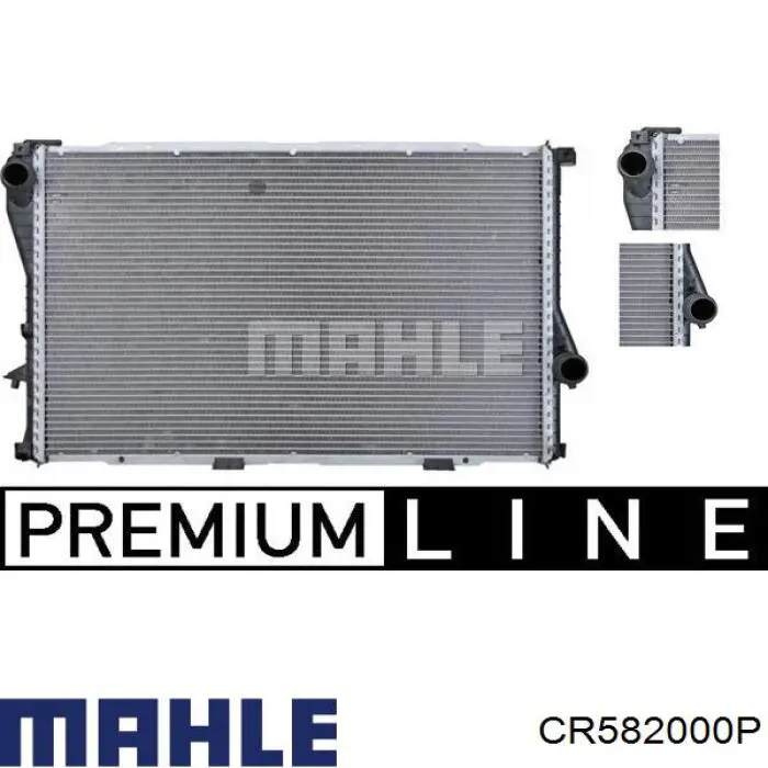 Радіатор охолодження двигуна CR582000P Mahle Original