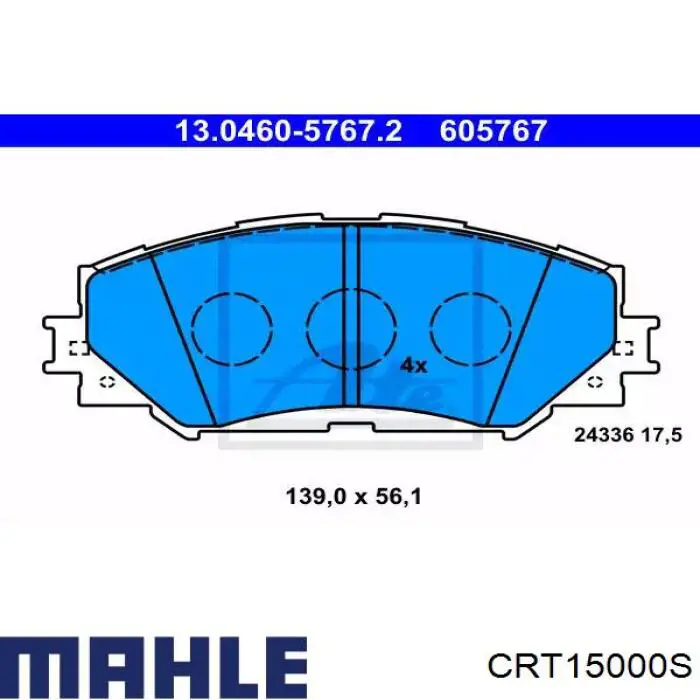 Купити CRT15000S Mahle Original Водяний бачок системи охолодження