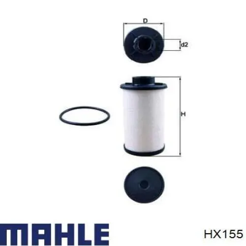 Купити HX155 Mahle Original Масло і фільтр в коробку автомат 