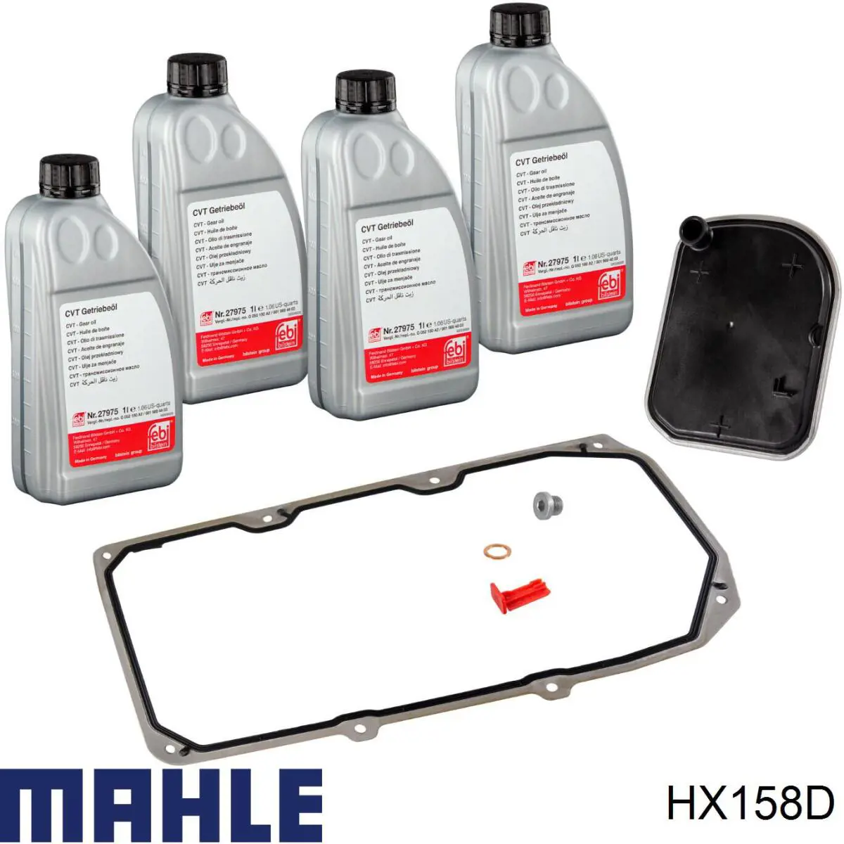 Купити HX158D Mahle Original Масло і фільтр в коробку автомат 