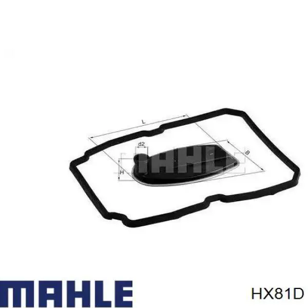 HX81D Mahle Original Масло в коробку автомат