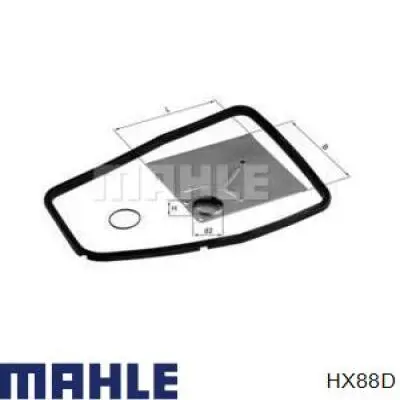 Купити HX88D Mahle Original Масло і фільтр в коробку автомат 