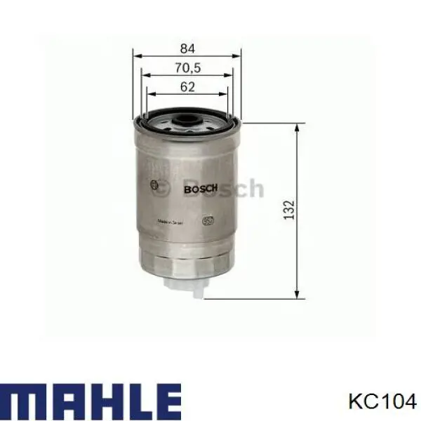 Купити KC104 Mahle Original Фільтр-відстійник палива грубої очистки