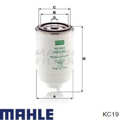 Фільтр паливний KC19 Mahle Original