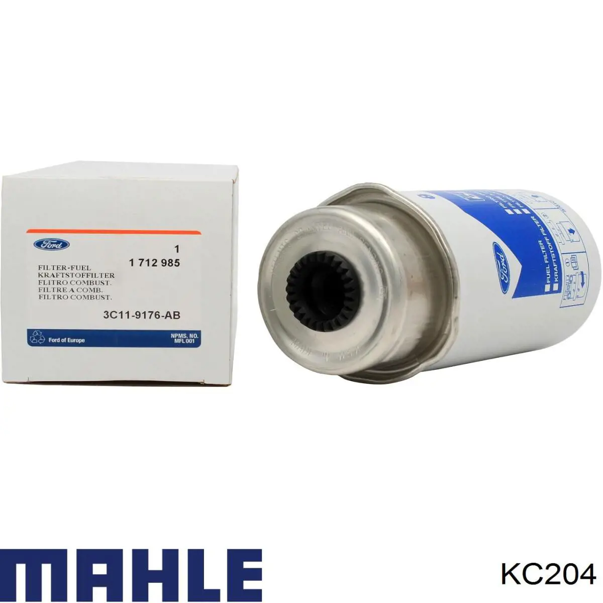 KC204 Mahle Original фільтр паливний