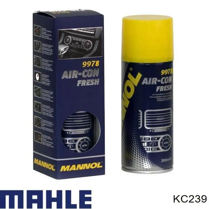 Паливний фільтр KC239 Mahle Original
