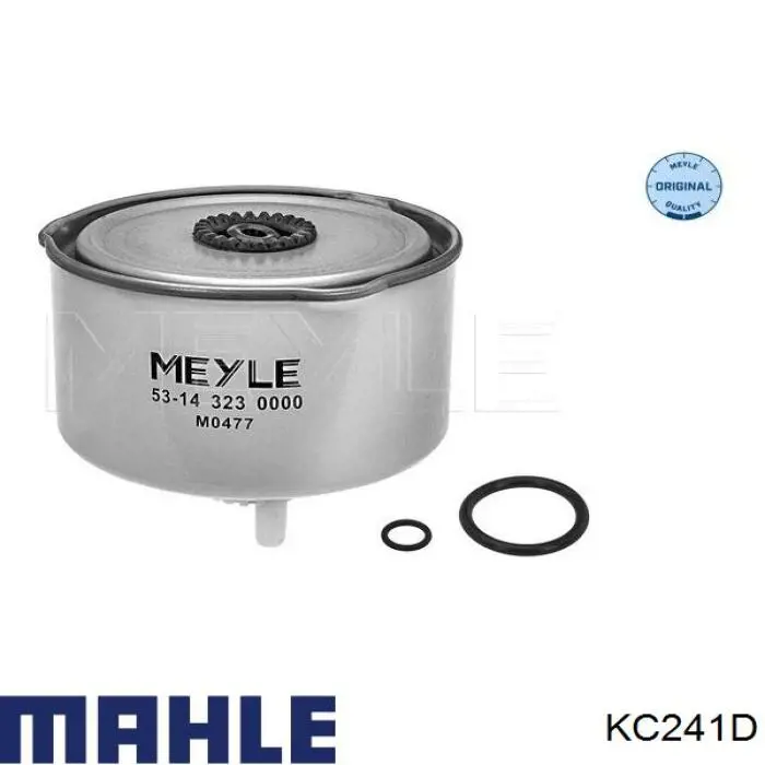 Фільтр тонкого очищення палива Mahle Original KC241D ціна, від 46.24 USD