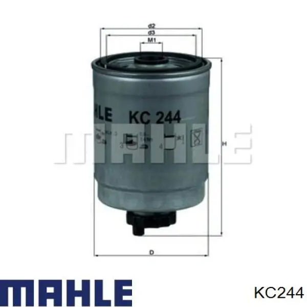 KC244 Mahle Original фільтр паливний