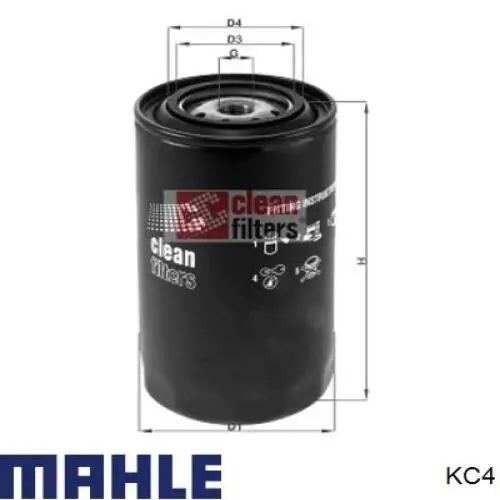 Фільтр паливний Mahle Original KC4