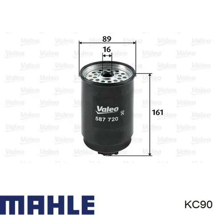 Купити KC90 Mahle Original Фільтр-відстійник палива грубої очистки