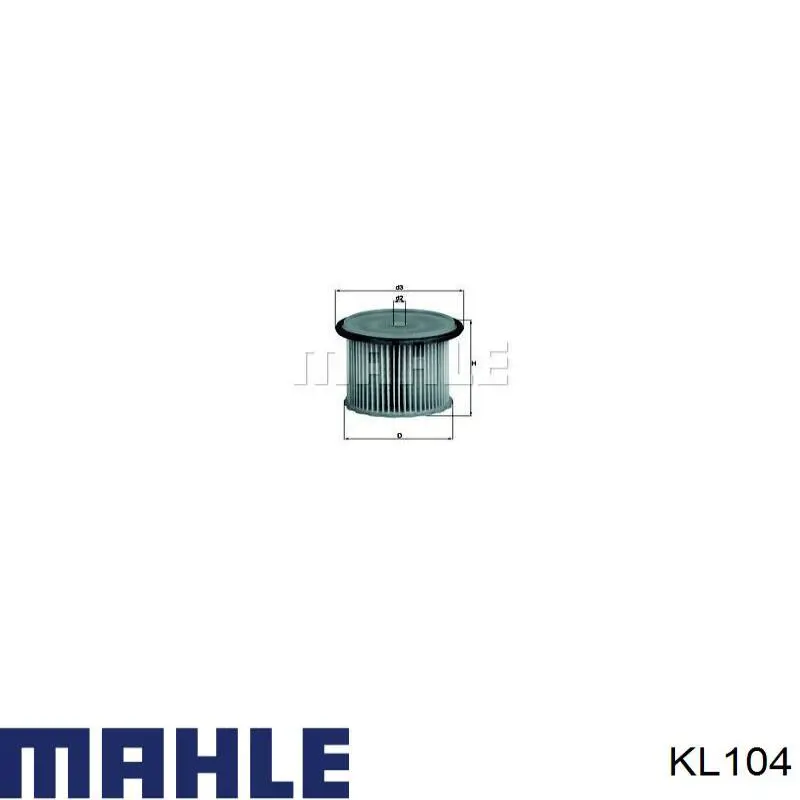 Купити KL104 Mahle Original Фільтр-відстійник палива грубої очистки