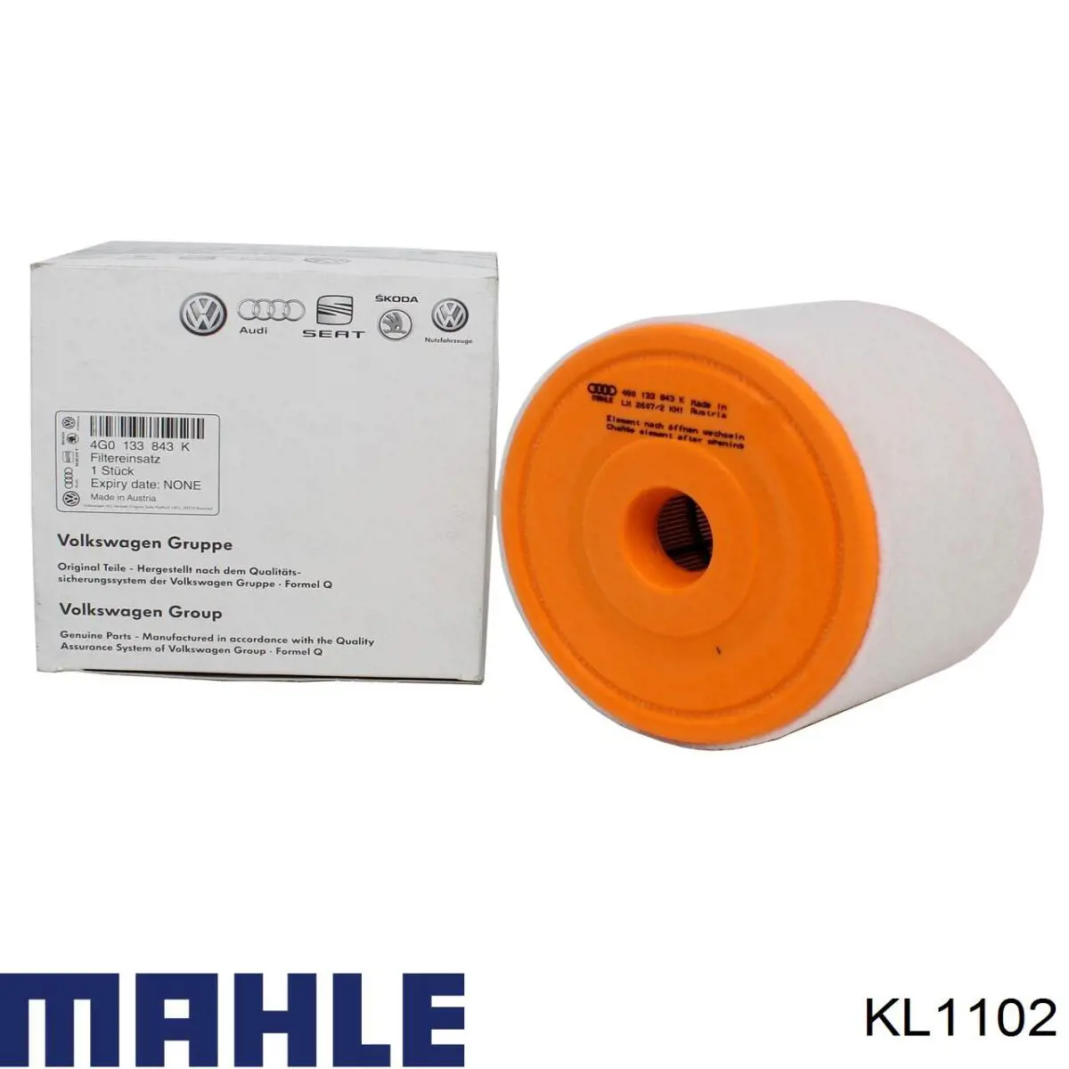 Фільтр паливний Mahle Original KL1102