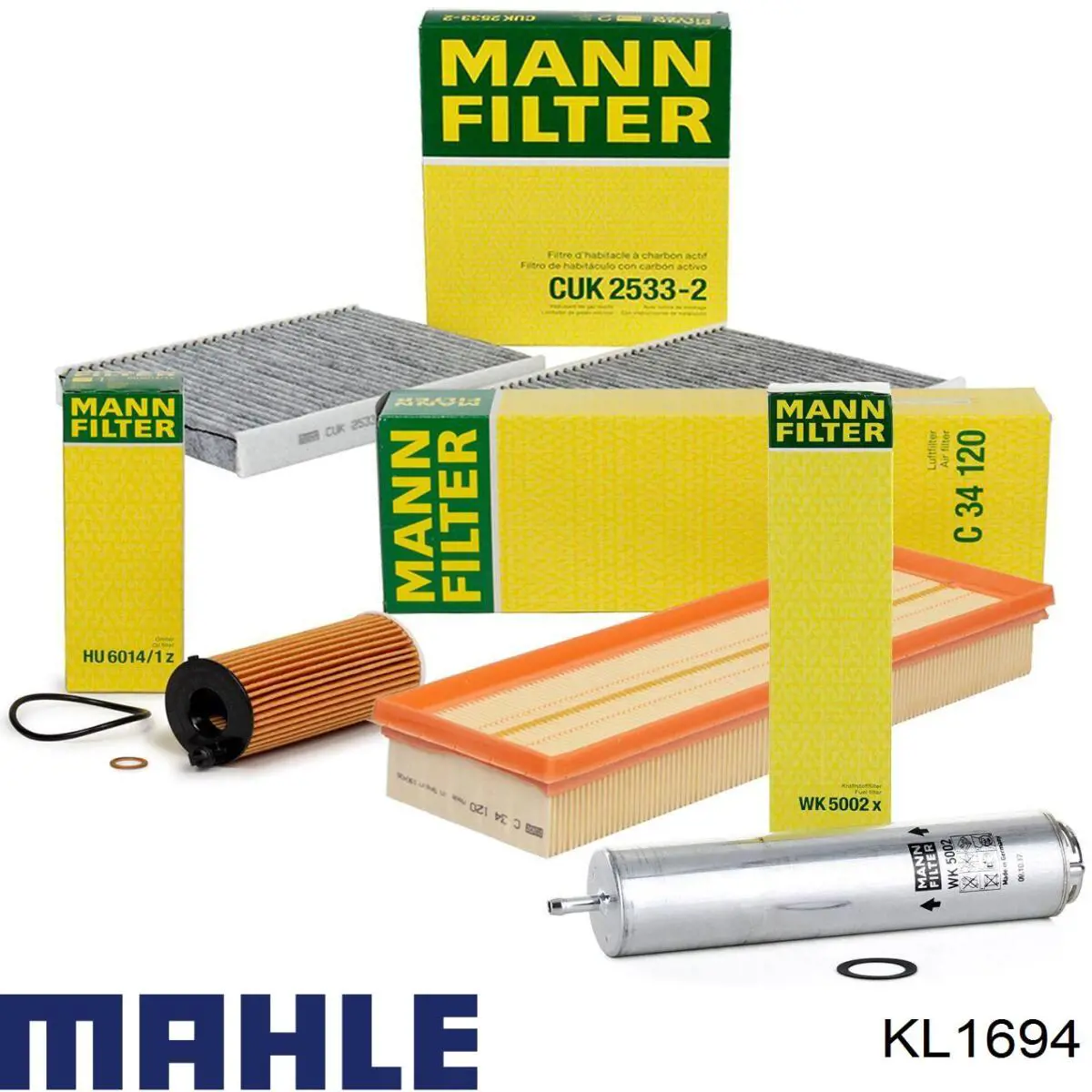 Паливний фільтр KL1694 Mahle Original