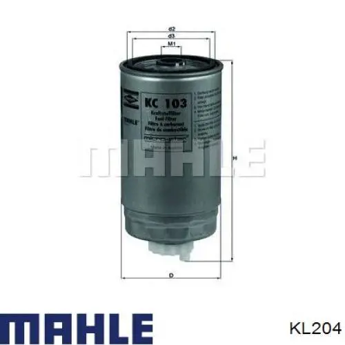 KL204 Mahle Original фільтр паливний