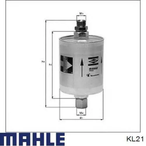 KL21 Mahle Original фільтр паливний