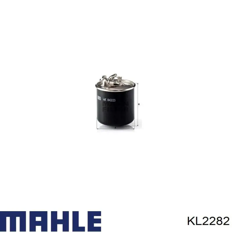 Фільтр тонкого очищення палива Mahle Original KL2282 ціна, від 18.36 USD