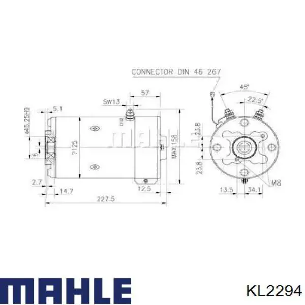 Купити KL2294 Mahle Original Фільтр-відстійник палива грубої очистки