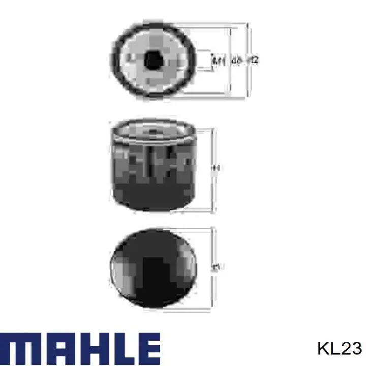 KL23 Mahle Original фільтр паливний