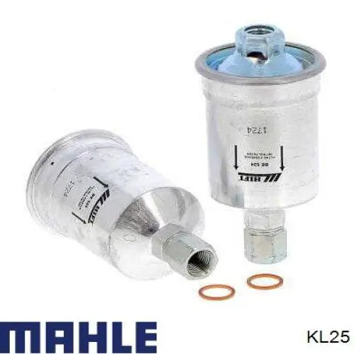 Фільтр тонкого очищення палива Mahle Original KL25 ціна, від 7.31 USD