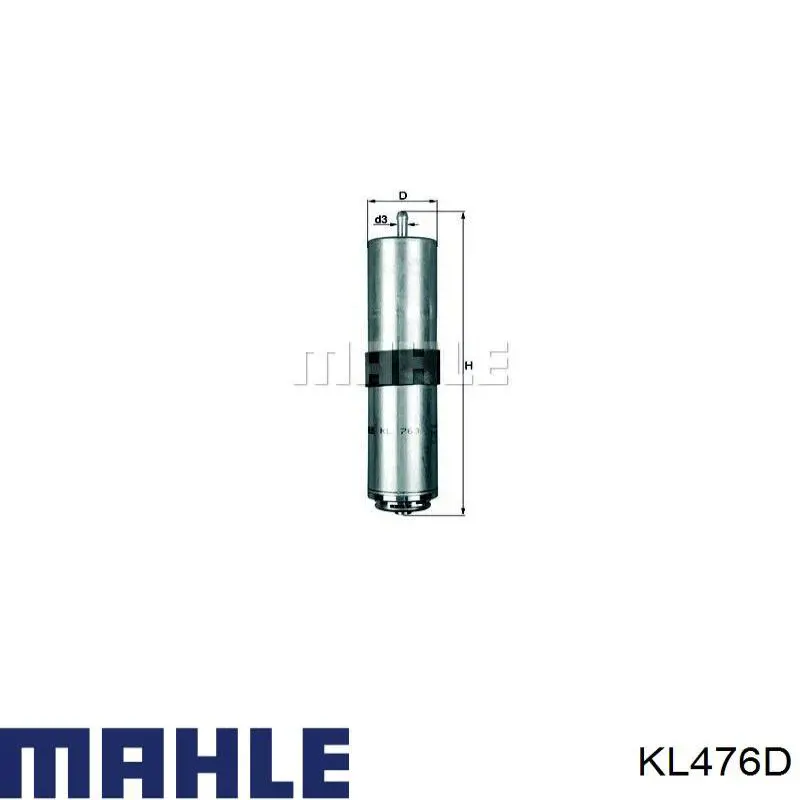 KL476D Mahle Original Фільтр палива