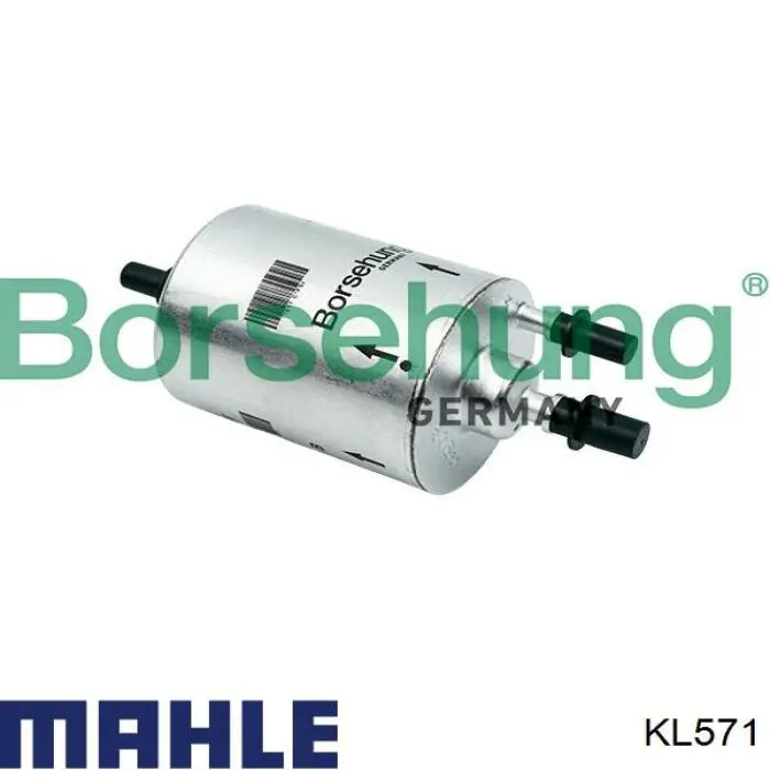 Фільтр тонкого очищення палива Mahle Original KL571 ціна, від 25.71 USD