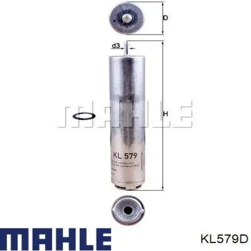 KL579D Mahle Original фільтр паливний