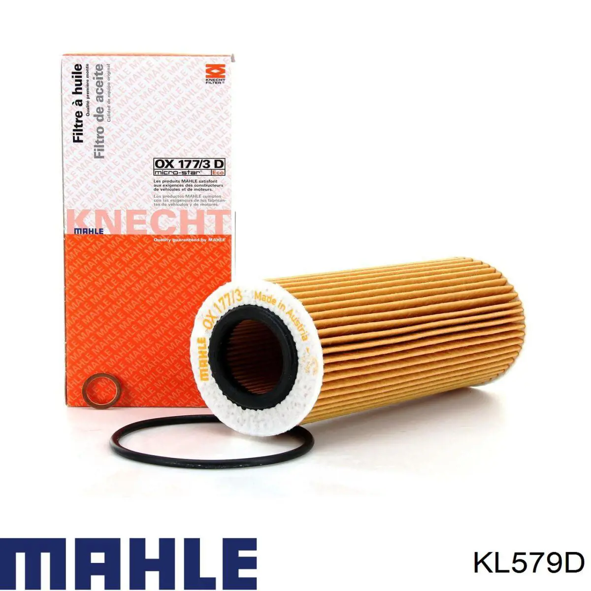 Фільтр тонкого очищення палива Mahle Original KL579D ціна, від 25.04 USD