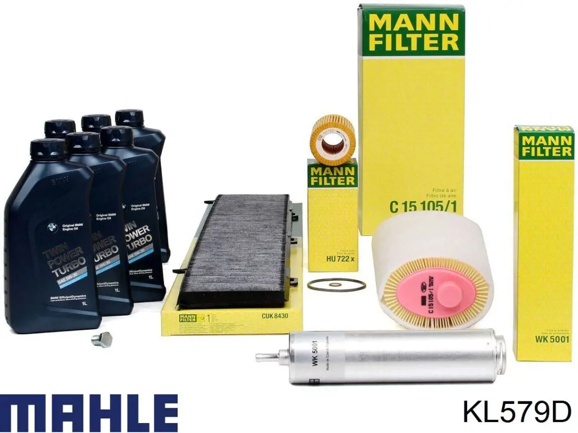 Купити KL579D Mahle Original Фільтр-відстійник палива грубої очистки