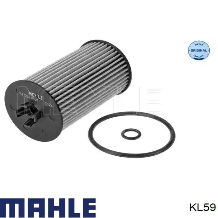 Паливний фільтр KL59 Mahle Original