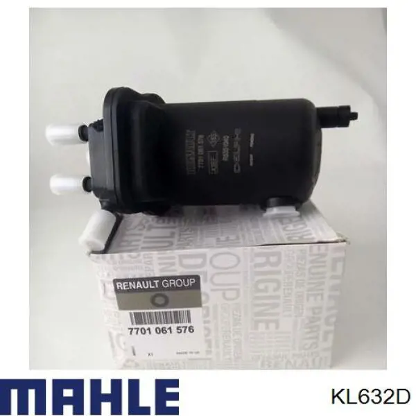 Паливний фільтр KL632D Mahle Original
