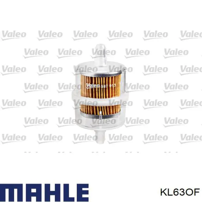 Фільтр тонкого очищення палива Mahle Original KL63OF ціна, від 1.48 USD