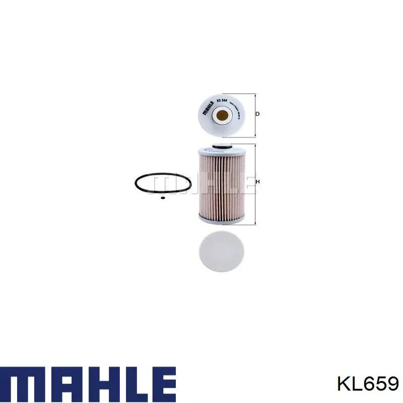 Фільтр паливний KL659 Mahle Original