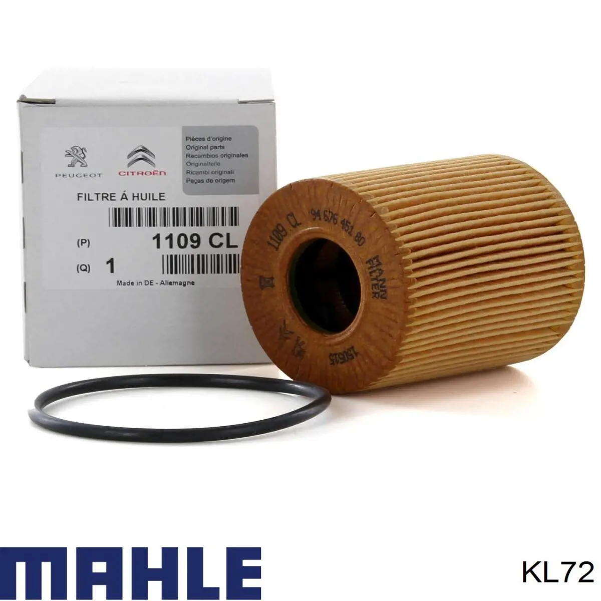 Купити KL72 Mahle Original Фільтр-відстійник палива грубої очистки