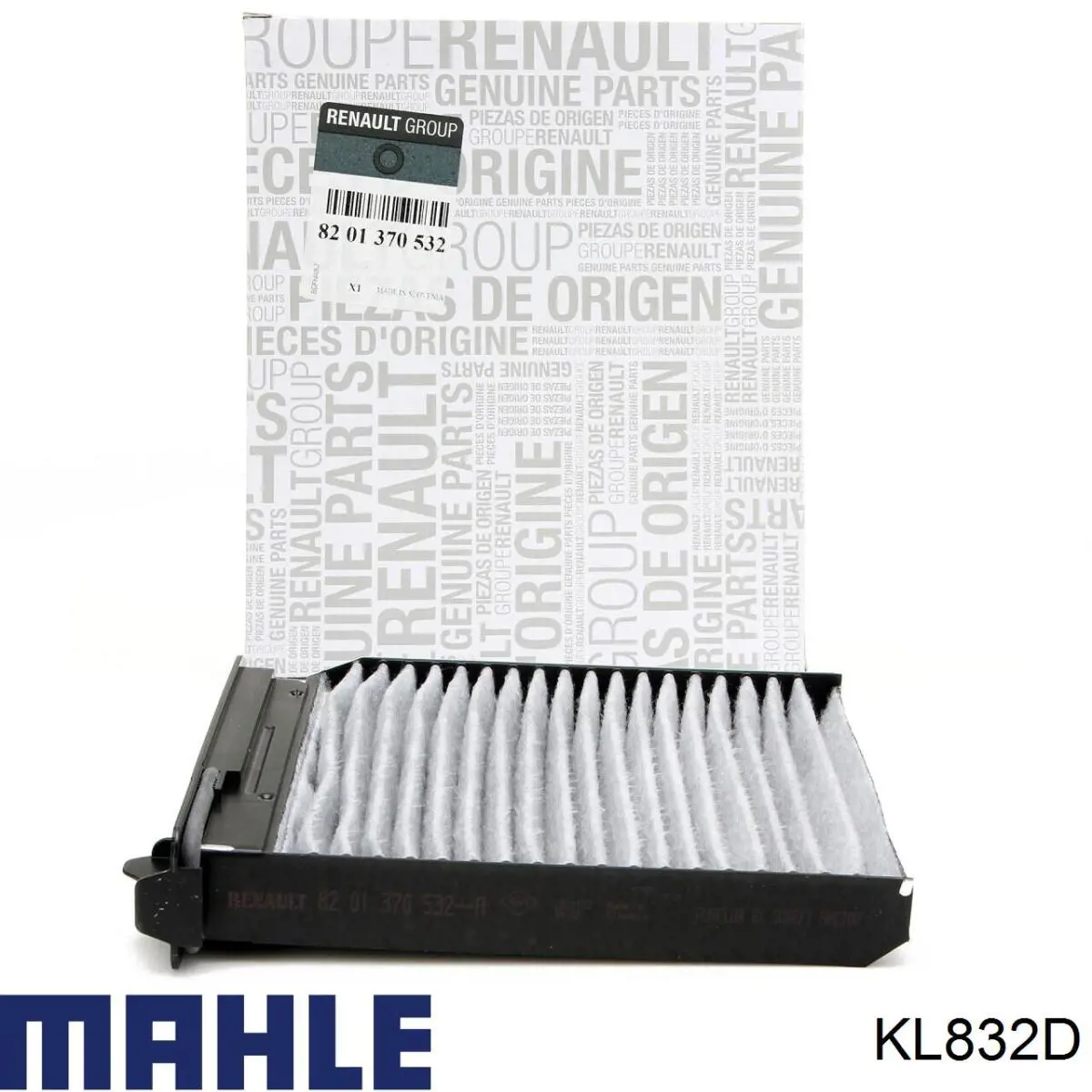 Фільтр тонкого очищення палива Mahle Original KL832D ціна, від 25.12 USD