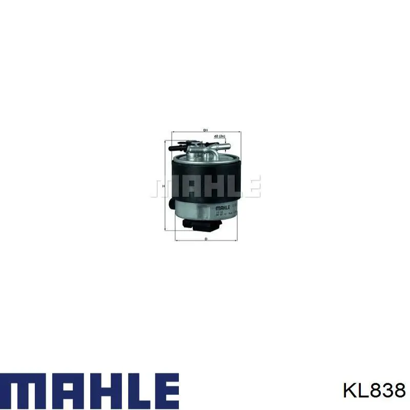 KL838 Mahle Original Фільтр палива