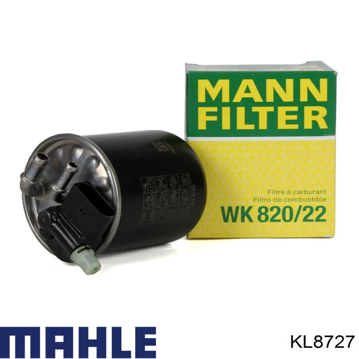 Купити KL8727 Mahle Original Фільтр-відстійник палива грубої очистки