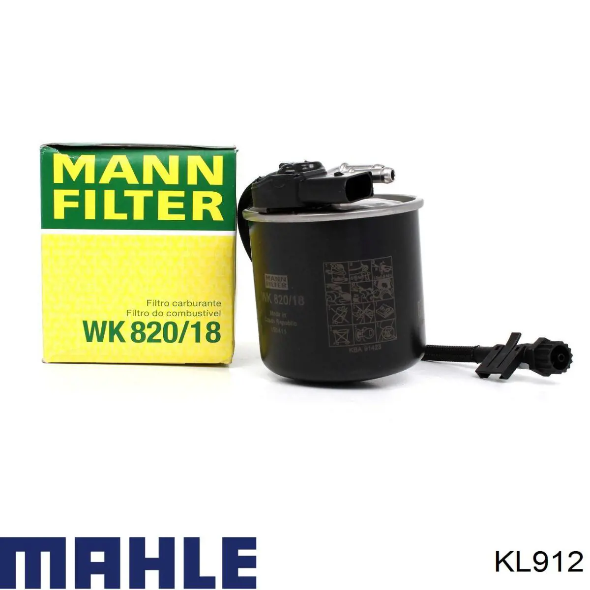 KL912 Mahle Original Фільтр палива
