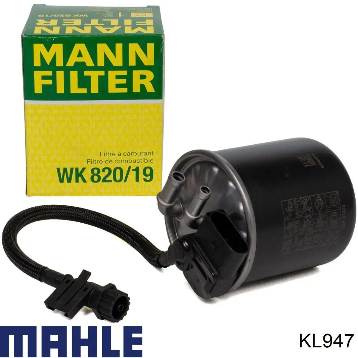 Фільтр тонкого очищення палива Mahle Original KL947 ціна, від 66.47 USD