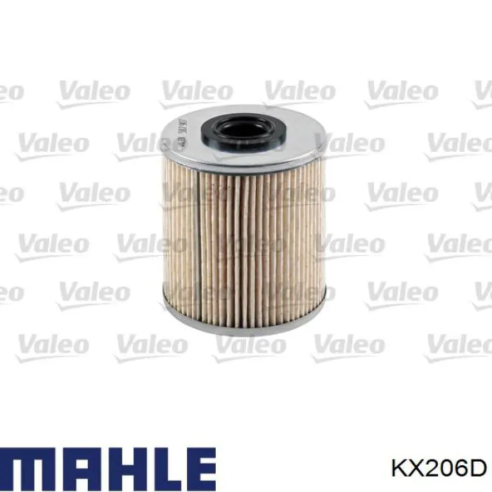 Паливний фільтр KX206D Mahle Original