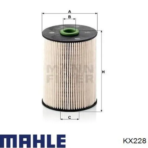 KX228 Mahle Original Фільтр палива