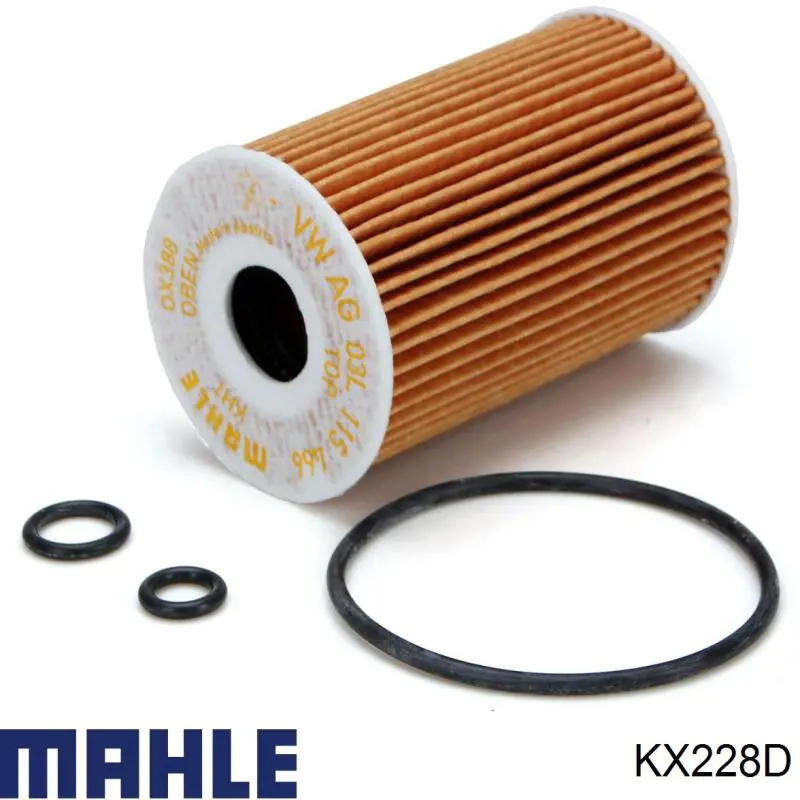 Купити KX228D Mahle Original Фільтр-відстійник палива грубої очистки