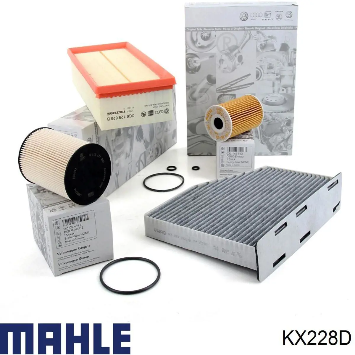 Паливний фільтр KX228D Mahle Original