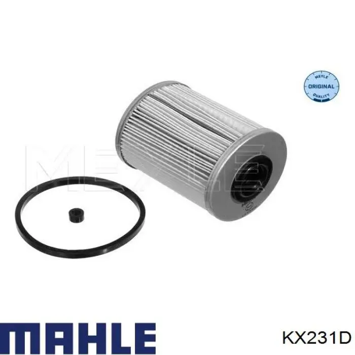KX231D Mahle Original фільтр паливний