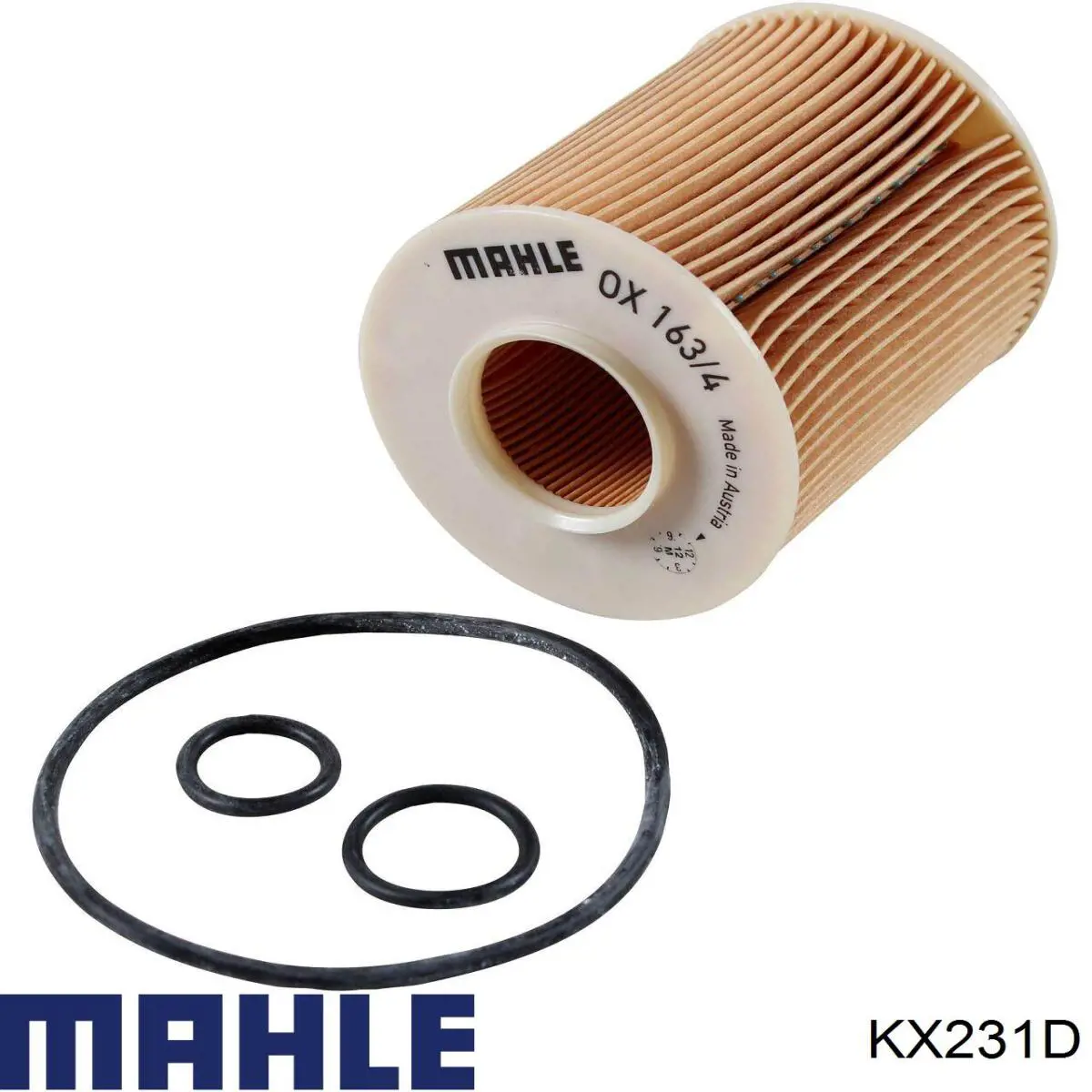 KX231D Mahle Original Фільтр палива