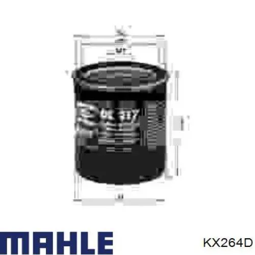 Фільтр паливний Mahle Original KX264D