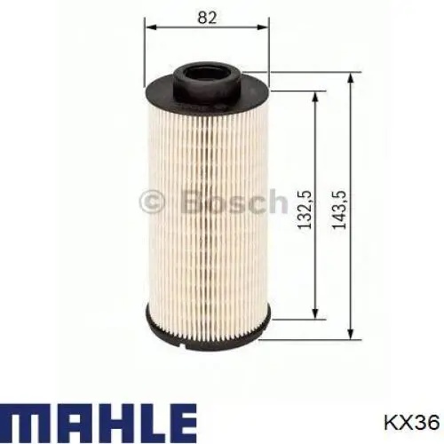 Фільтр паливний KX36 Mahle Original