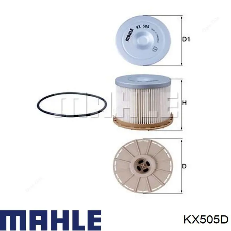 Фільтр тонкого очищення палива Mahle Original KX505D ціна, від 8.79 USD