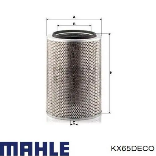 KX65DECO Mahle Original Фільтр палива