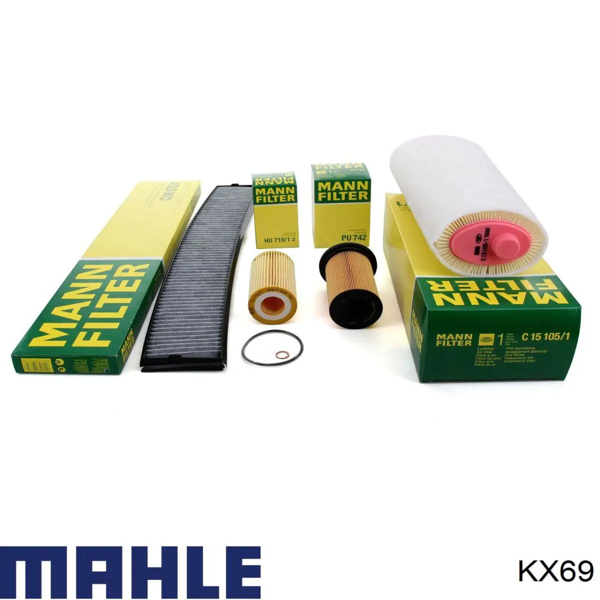 KX69 Mahle Original фільтр паливний