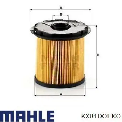 Купити KX81DOEKO Mahle Original Фільтр-відстійник палива грубої очистки